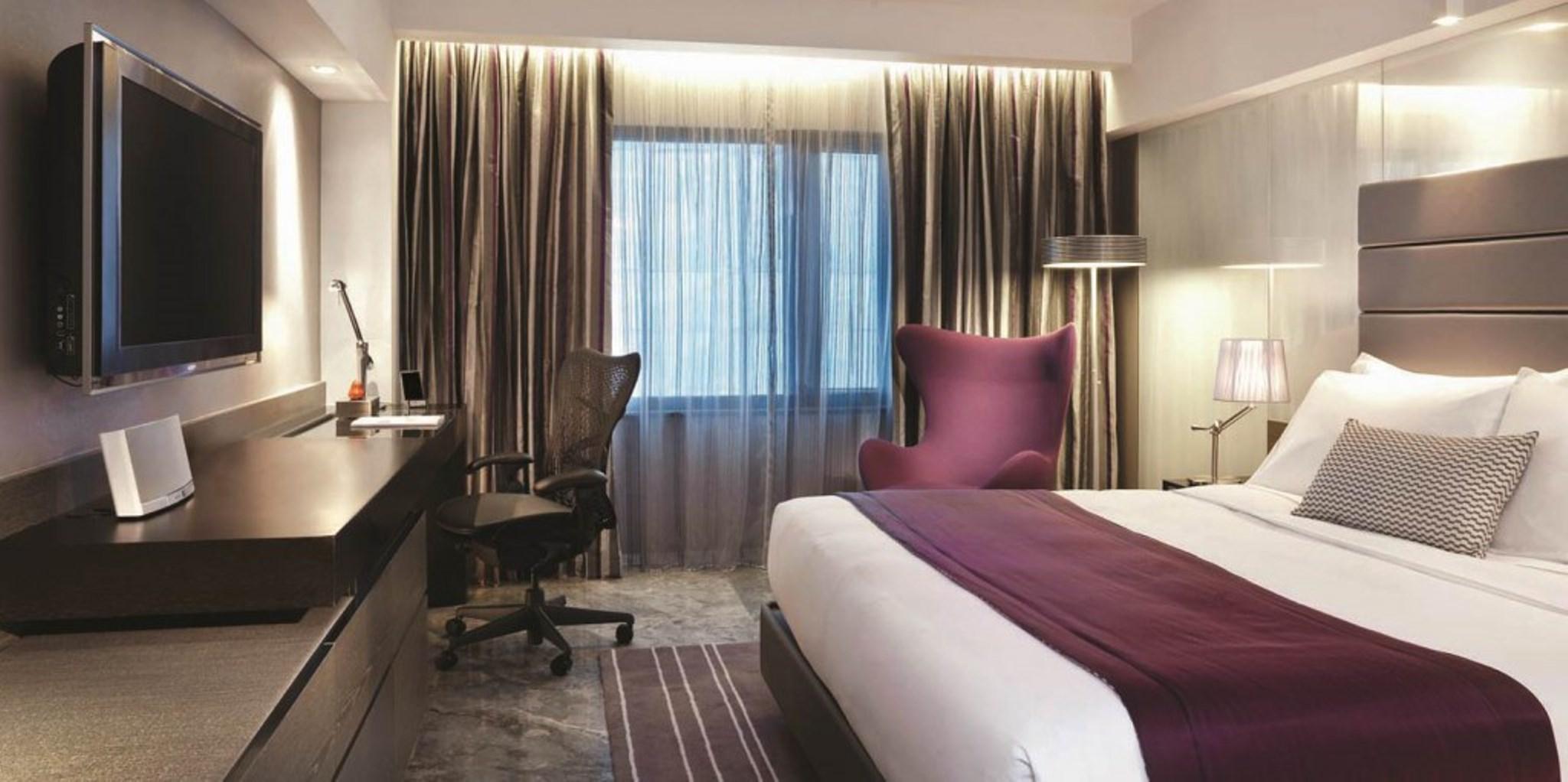 The Mira Hong Kong Hotel Екстериор снимка A typical room at the hotel